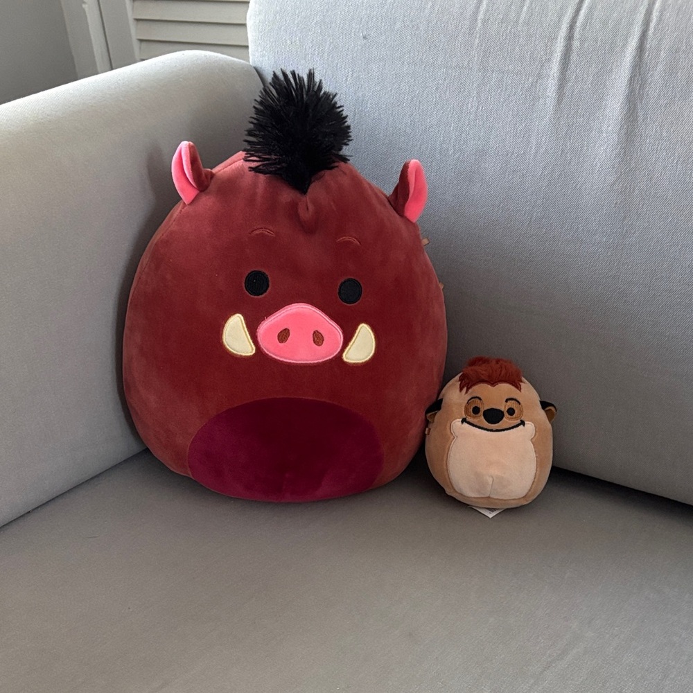 Squishmallows Red and Pink Boar Plush